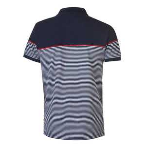 เสื้อกอล์ฟพิมพ์โลโก้ด้านหน้าตามสั่ง สำหรับผู้ชาย ผ้าใยไผ่ถัก สำหรับธุรกิจ งาน ยูนิฟอร์มพรีเมียม - Product Image 6