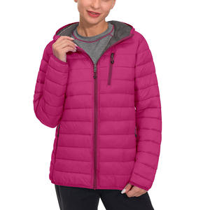 Veste matelassée unisexe à manches longues, résistante à l'eau, avec impression personnalisée, logo, col mandarin respirant en polaire, fermeture éclair - Product Image 5