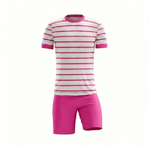 Uniforme de football de qualité supérieure pour unisexe, respirant, séchage rapide, léger, évacuation de l'humidité, vêtements de sport personnalisés, uniforme de football unisexe - Product Image 3