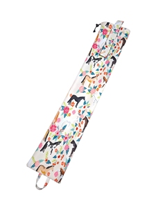 กระเป๋าใส่หางม้าลายดอกไม้ พร้อมตัวล็อคแบบตะขอเกี่ยว - Product Image 3