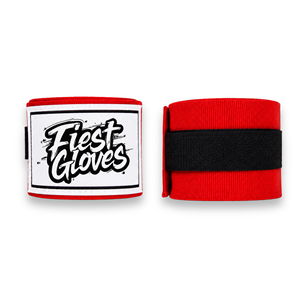 Bandages de boxe professionnels en coton élastique pour MMA et Muay Thai, soutien du poignet, vente en gros OEM - Product Image 1