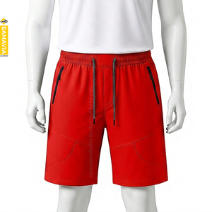 Shorts Bermuda en Coton Imprimé Vert Olive Écologique à Séchage Rapide pour Hommes SAMAVIA avec Poches Service OEM - Product Image 6