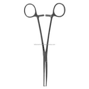 คีมห้ามเลือดยุงแบบโค้งโค้งงอได้คีมผ่าตัดสเตนเลสสตีลรับการรับรองจาก CE ฉลากส่วนตัว - Product Image 2