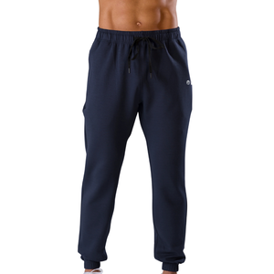 กางเกงวอร์มทรงเทเปอร์ผ้าคอตตอนผสมสำหรับผู้ชาย รุ่น Midnight Depth Vantage  รับผลิตตามแบบ OEM พร้อมสกรีนโลโก้ จำหน่ายจำนวนมาก - Product Image 1