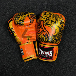 รุ่นขายดี ออกแบบพิมพ์ลายได้ตามต้องการ ถุงมือคู่สำหรับฝึกซ้อมมวยไทย MMA แบบเต็มนิ้ว กันลื่น ระบายความชื้น - Product Image 6
