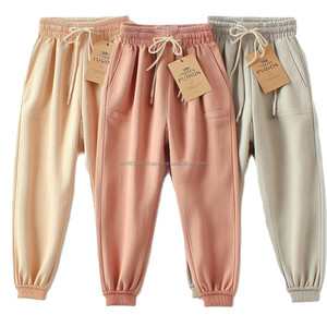 Pantalones de chándal con cordón y cintura elástica para mujer - Product Image 3