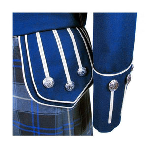 Traditional Scottish Piper Drummer Doublet Jacket High-Quality Wool Custom Factory Wholesale 2026 - Product Image 5