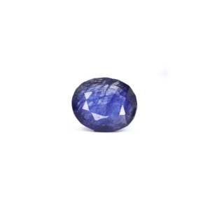 Loose 4.9 Carat Oval Cut Sky Blue Sapphire Gemstone for Fine Jewelry - Product Image 1