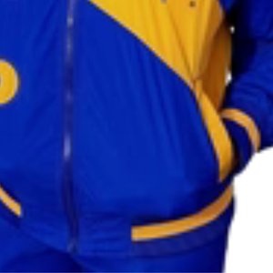 Chaqueta Cortavientos Sigma Gamma Rho con Cierre Completo, Ligera, de Nailon, Prenda de la Hermandad Griega para Mujer, Premium - Product Image 4