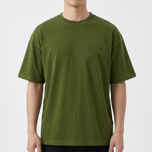 เสื้อยืดผู้ชายทรงเข้ารูปลำลอง น้ำหนัก 150 กรัม ลายเสือดาว พิมพ์ซิลค์สกรีน ปักลาย ผ้าฝ้าย 100% แขนสั้น ป้องกันขนร่วง - Product Image 5