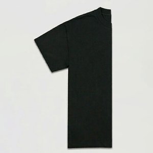 Camiseta de Cuello Redondo para Hombre, de Alta Demanda, Personalizada con Logotipo DTG, Negra, de Alta Calidad, 100% Algodón Poliéster, de Secado Rápido, Estilo Urbano, Artículo de Alta Venta - Product Image 3