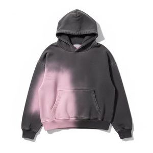 Sudadera con capucha para hombre con efecto lavado ácido, diseñada para una cómoda superposición, tela transpirable y estilo relajado para el día a día, OEM/ODM - Product Image 5