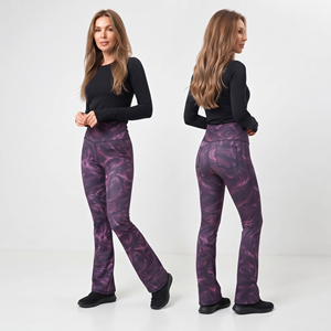 Custom Printed <b>Women</b> Yoga <b>Leggings</b> Street Style Ladies Flare <b>Leggings</b> High Waist <b>Women</b> Gym Workout Pants Breathable Yoga Tights - Product Image 4