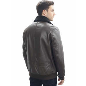 Veste de moto d'hiver pour homme Leathertex avec fonction coupe-vent et tissu PU - Product Image 2