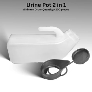 Pot à urine Sagar 2 en 1 Hospital Lite avec couvercle - Product Image 2