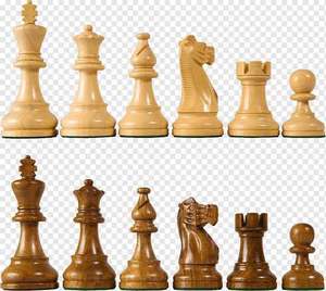 Juego de Piezas de Ajedrez Staunton de Madera Hechas a Mano de Lujo al por Mayor, Figuras de Ajedrez de Madera Ponderadas Premium para Torneos y Clubes - Product Image 1