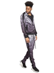 ชุดวอร์มมีฮู้ดแบบยูนิเซ็กซ์ ดีไซน์ทันสมัย เนื้อผ้านุ่ม สวมใส่สบาย เหมาะสำหรับใส่ไปยิม วิ่ง และสวมใส่ลำลองในชีวิตประจำวัน - Product Image 2