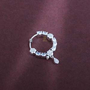 Yani CZ Designer Titanium Nose Ring Stud for Children - Product Image 4