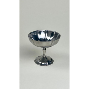 Prime Quality Stainless Steel <b>Ice</b> Cream Bowl <b>Footed</b> Dessert Cup With Mirror Polish Finish For Hotels Weddings And Fine Dining - Product Image 4