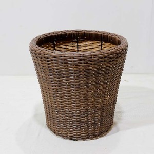 Hot Sales PE Rattan Flower Pot Set with Removable Inner <b>Liner</b> for Indoor Plants Rustic Style Circular Design - Product Image 2
