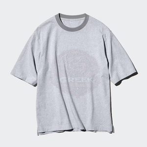 เสื้อยืดแขนสั้นโอเวอร์ไซส์พรีเมียม ผ้าฝ้าย ยูนิเซ็กส์ สไตล์ลำลอง สตรีทแฟชั่น ทรงหลวม ใส่ได้ทุกวัน แห้งเร็ว ระบายอากาศได้ดี - Product Image 1