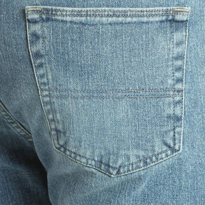 Shorts en jean délavé à imprimé droit, coupe ajustée et confortable, style été, vente en gros, faible MOQ - Product Image 2