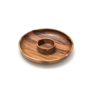 Tazón de Madera Hecho a Mano para Servir Ensaladas Frescas, Frutas, Arroz, Pasta, Pan, Bocadillos y Comidas Familiares - Product Image 3