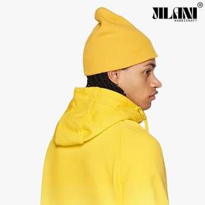 Gorro de invierno amarillo para hombre - Product Image 2
