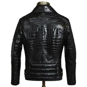 Premium Men's Genuine <b>Leather</b> Motorcycle Biker <b>Jacket</b> Slim Fit Vintage Cowhide <b>Real</b> <b>Leather</b> Coat Men Custom Wholesale Apparel - Product Image 2