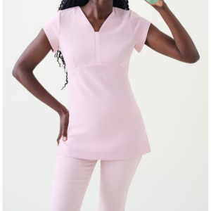 Camiseta Túnica para Salón de Belleza, Uniforme Elegante para Peluquería, Blusa Túnica para Enfermería - Product Image 2