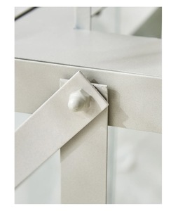 Wholesale Modern Home Decorations <b>Silver</b> Metal Candle Holder <b>Lanterns</b> for Tabletop and Floor - Product Image 5