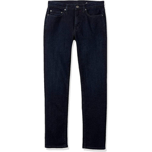 Jeans décontractés pour hommes, coupe droite, confortables, respirants, écologiques, tissu doux, durables, pour tous les jours, hiver et automne - Product Image 1