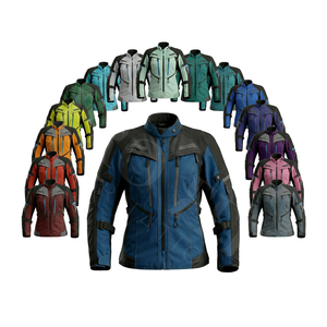 Heavy Duty Safety Clothing Corduroy textile Racing Motorbike Jacket Padded Protection Ce Armor High Quality Riding Gear Jackets - Product Image 1