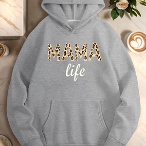 เสื้อฮู้ดลำลองของผู้หญิง Mama Life - Product Image 1
