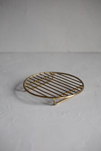 Eco Friendly Metal Sculpted <b>Trivet</b> Crafted From Recycled Materials Offering Sustainable Design And Artistic Home Accent - Product Image 3