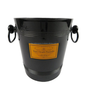 ถังแช่ไวน์สีดำสั่งทำได้ถังแช่เบียร์โลหะสำหรับตกแต่งงานปาร์ตี้คริสต์มาสงานปาร์ตี้ - Product Image 2