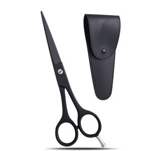 Ciseaux de barbier ultra-polissés, ultra-affûtés, à bord plat, haute durabilité, pour des coupes lisses et nettes - Best Seller - Product Image 1