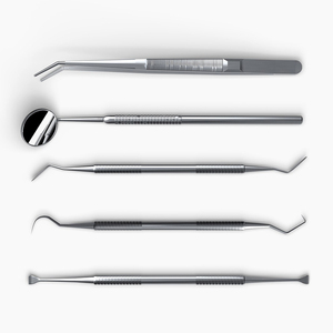 Spatule dentaire manuelle en acier inoxydable argenté, Classe I CE, instrument de restauration dentaire de haute qualité pour le nettoyage et le remplissage - Product Image 3