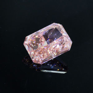 Diamants en vrac de laboratoire de 1,29 carat, taille Radiant, clarté VVS, certifiés IGI et GIA, roses, cultivés par CVD, pour la joaillerie - Vente en gros - Product Image 3