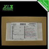Enveloppes personnalisées pour liste de colisage, facture jointe, pochette autocollante, étiquette d'expédition, pochette pour bon de transport aérien, sacs d'emballage