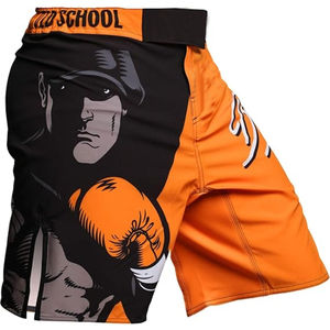 Shorts MMA personnalisés de qualité supérieure avec logo imprimé, vente en gros, vêtements de boxe unis pour hommes, prix bas, OEM, shorts d'entraînement d'arts martiaux - Product Image 1