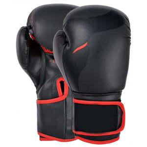 Guantes de Boxeo de Cuero PU de Alta Calidad, Resistentes al Desgaste y Transpirables, Rendimiento Duradero, Correas Ajustables, Artes Marciales - Product Image 3