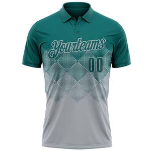 Camiseta Polo Deportiva Personalizada, Sublimación Completa, Poliéster, Fabricante de Ropa Deportiva, Proveedor, Marca Privada, Logotipo Personalizado al por Mayor, Exportación - Product Image 1