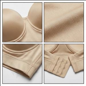 Sujetador acolchado de seda de hielo ultrafino 4197-2, ropa interior sin costuras, cabestrillo fino para mujer, hermoso chaleco trasero, Tops, sujetador pequeño para dormir con pecho grande - Product Image 4