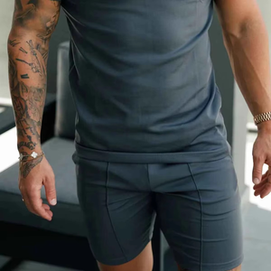 Conjunto de Camiseta y Pantalones Cortos para Hombre, Verano 2026, Logotipo Personalizado, Conjunto de Dos Piezas, Pantalones Cortos Deportivos, Camisetas y Pantalones Cortos - Product Image 1