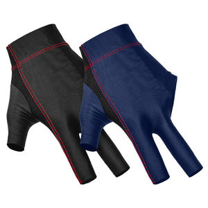 OEM High Quality Snooker Glove Custom Logo Manufacturer Nylon Spandex Lightweight Elastic Breathable Cue Control Pool - Product Image 4
