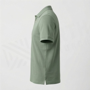 เสื้อโปโลพรีเมียมสำหรับผู้ชาย แบบสั่งทำพิเศษ ลายเรียบ แขนสั้น ใส่เล่นกอล์ฟหรือลำลอง ระบายอากาศได้ดี เสื้อกีฬา สีสันปรับแต่งได้ - Product Image 3