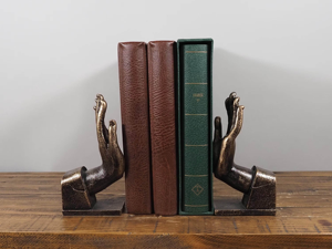 Sujetalibros de Metal con Forma de Mano / Soporte para Libros para el Hogar, la Escuela, la Oficina, Papelería / Uso en Bibliotecas a Precio de Mayoreo - Product Image 2