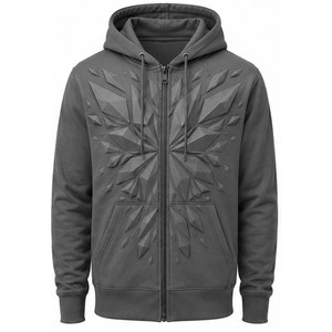 Sudaderas con cremallera para hombre, modernas, para uso diario, con cremallera completa frontal y cómodas de llevar, sudaderas básicas con cremallera. - Product Image 1