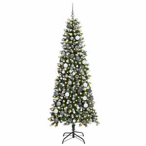 Albero di Natale artificiale verde da 82,68 pollici con 300 LED - Product Image 3